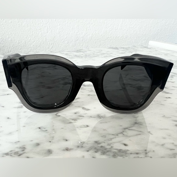 Celine Zoe Sunglasses in Black CL 41446/S, No Case - Picture 3 of 9